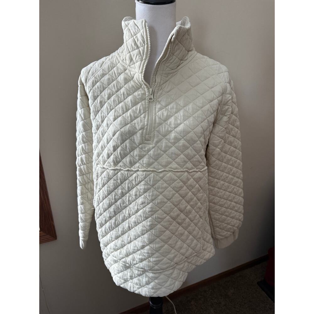 Mono B Quilted Quarter Zip